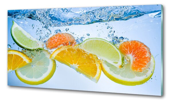 Panou perete bucătărie Citrus sub apă