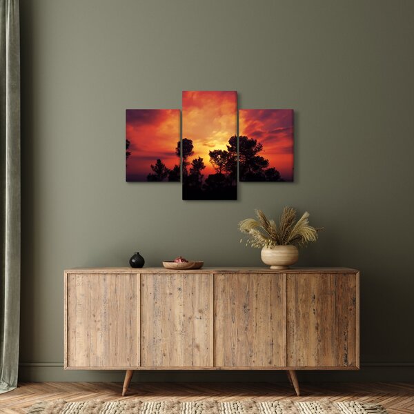 Tablou apus de soare (90x60 cm)