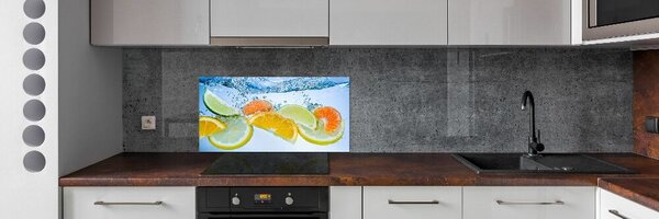 Panou perete bucătărie Citrus sub apă