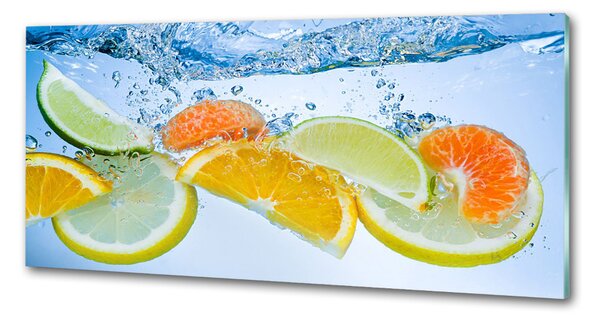 Panou perete bucătărie Citrus sub apă