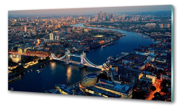 Sticlă bucătărie vedere aeriană din Londra