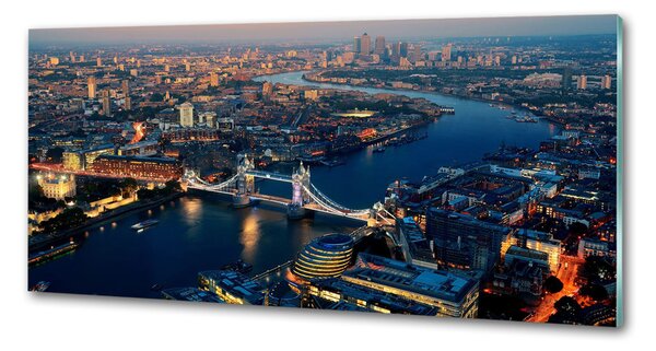 Sticlă bucătărie vedere aeriană din Londra