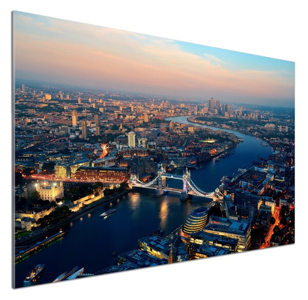 Sticlă bucătărie vedere aeriană din Londra