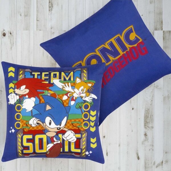 Pernuta decorativa 40x40cm, Tac Disney, Sonic