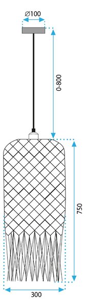 Lampă de tavan APP1276-1CP