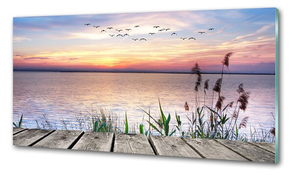 Panou sticlă decorativa bucătărie West Lake