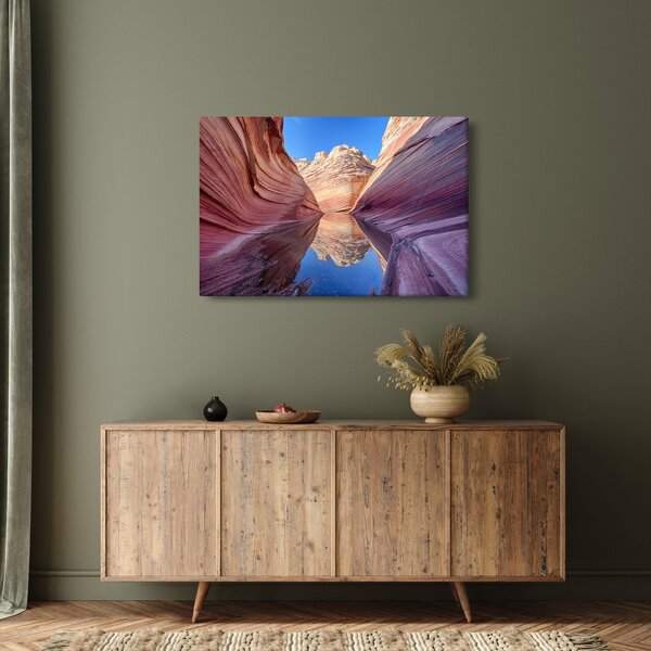 Tablou - valurile de Arizona (90x60 cm)