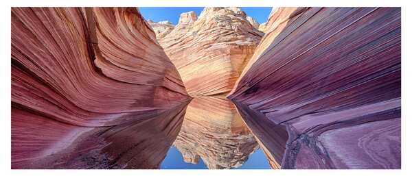 Tablou - valurile de Arizona (120x50 cm)