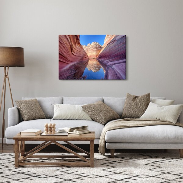 Tablou - valurile de Arizona (90x60 cm)