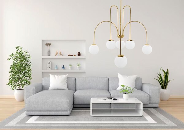 Lampă de tavan Gold APP1584-6CP
