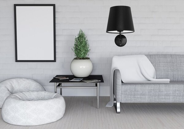 Lampa de perete APP1612-1W black
