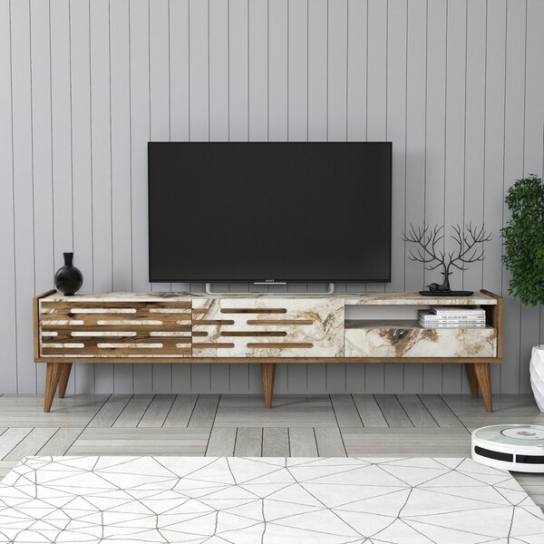 Valensiya - Walnut, White, Marble