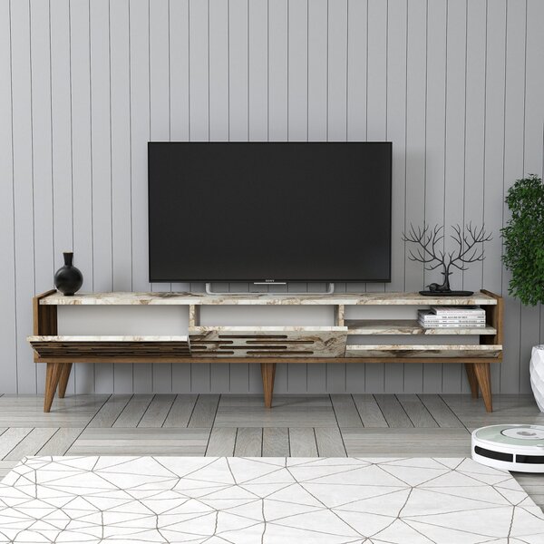 Valensiya - Walnut, White, Marble