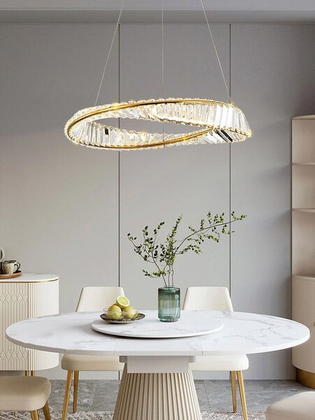 Lustra Tavan LED Cristal APP1202-CP