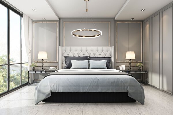 Lampa LED APP1549-cp Gold + Remote Control