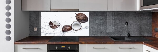 Panou sticla securizata bucatarie Suc de cocos