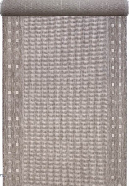 Traversa Latime 0.67m, Tip Iuta, Flex 1963-111, Marime 67 x 200 cm, Bej, Antiderapant, Festonata Surfilata Tivita, Antialergica, Polipropilena
