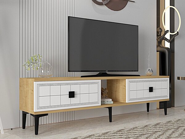Yuka 150 - Sapphire Oak, White