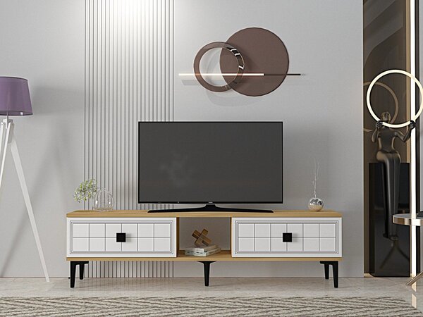 Yuka 150 - Sapphire Oak, White