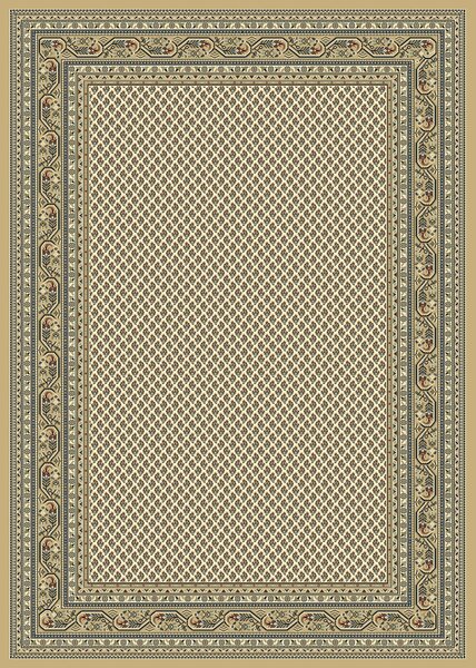 Covor Clasic Sufragerie, Model Kasmar 9595-684, Bej Dreptunghi, 80 x 250