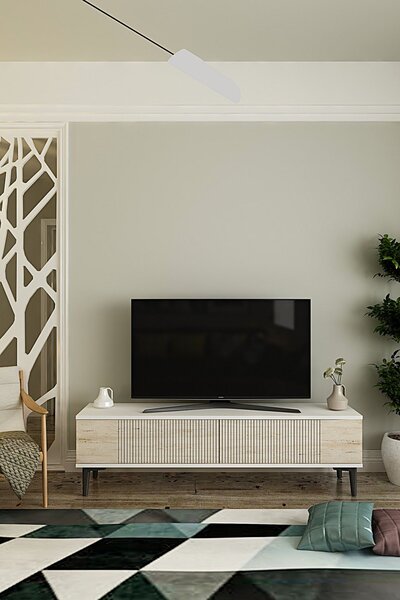 Corsa 120 - White, Travertine