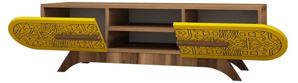 Defne - Walnut Yellow