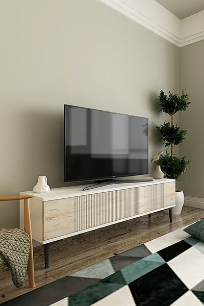 Corsa 120 - White, Travertine