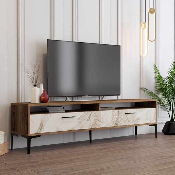 Istanbul 2 - Walnut White Marble