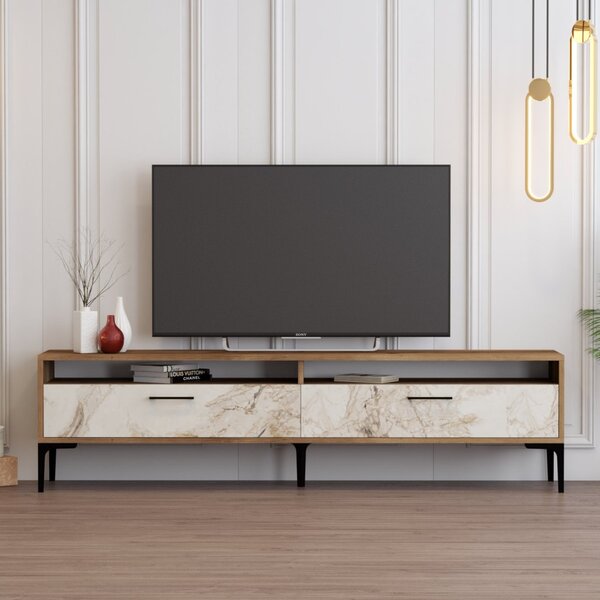 Istanbul 2 - Walnut White Marble