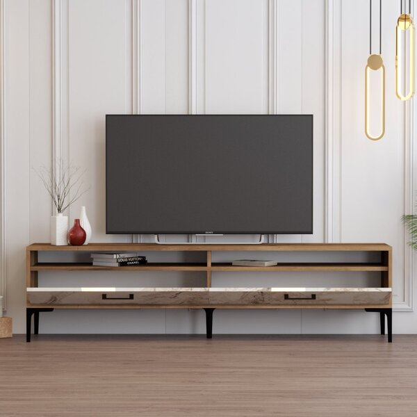 Istanbul 2 - Walnut White Marble
