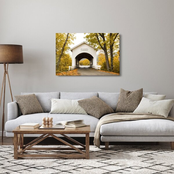 Tablou cu podul în Oregon (90x60 cm)