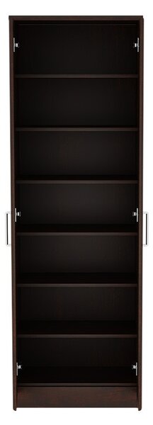 Dulap pantofi Sante 21 perechi, culoarea nuc 60x37x183cm