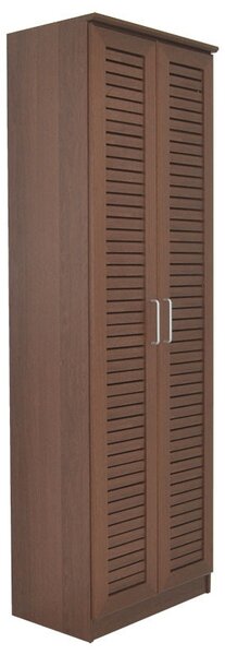 Dulap pantofi Sante 21 perechi, culoarea nuc 60x37x183cm