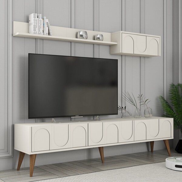 Lyon 2 - Cream, Walnut