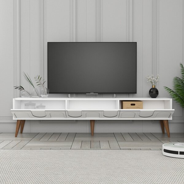 Lyon 44 - White, Walnut
