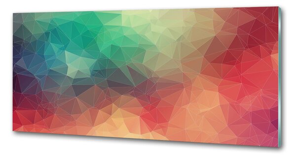Panou perete bucătărie fundal geometrică