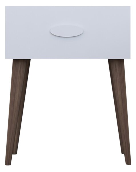 Noptiera Laber melamina alba 45x30x57.5 cm