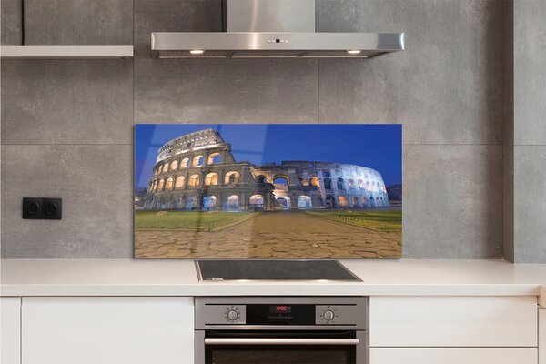 Panouri de sticlă Sunset Roma Colosseum