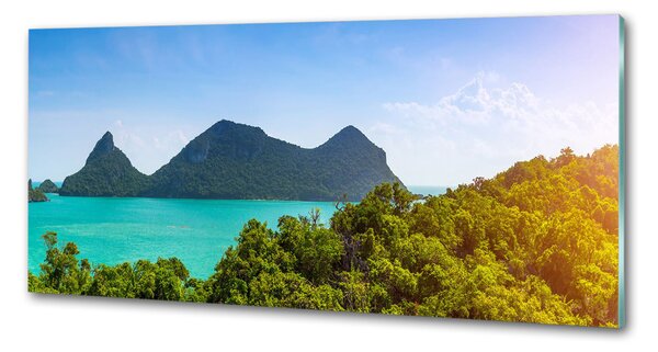 Panou sticlă bucătărie Panorama Thailanda