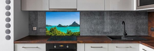 Panou sticlă bucătărie Panorama Thailanda