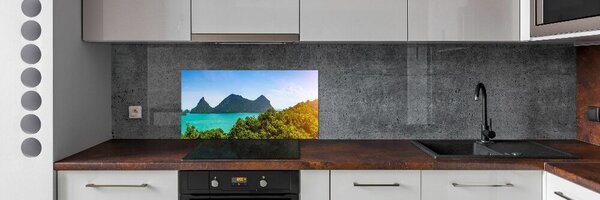 Panou sticlă bucătărie Panorama Thailanda