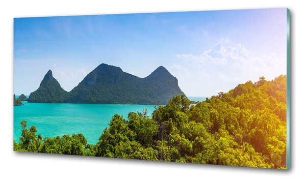 Panou sticlă bucătărie Panorama Thailanda