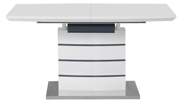 Masa extensibila Darsile gri antracit mdf 140x90x76 cm