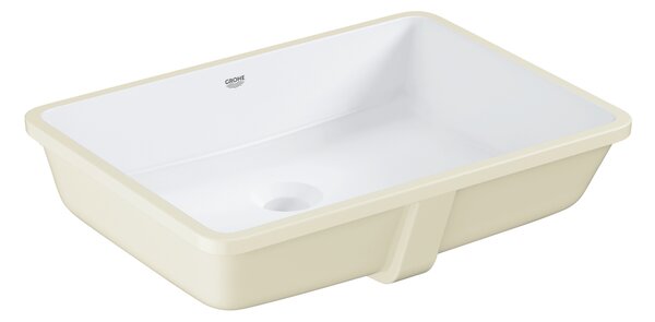 Grohe Cube Ceramic lavoar 50x38 cm dreptunghiular sub blat alb luciu 3948000H
