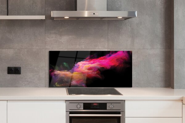 Panouri de sticlă fractali roz