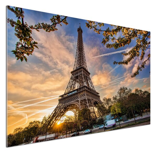 Sticlă bucătărie Turnul Eiffel din Paris