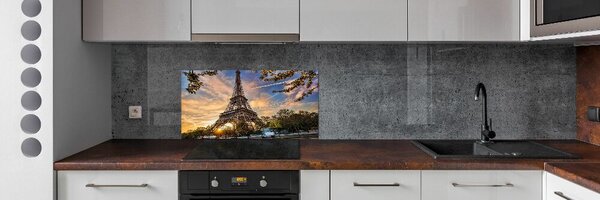 Sticlă bucătărie Turnul Eiffel din Paris