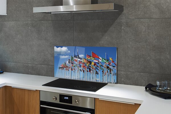 Panouri de sticlă diverse steaguri
