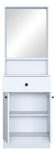 Cuier Rockder melamina alba 60x35.5x182.8 cm