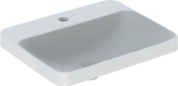 Geberit Variform lavoar 55x45 cm dreptunghiular încastrat alb luciu 500.743.00.2